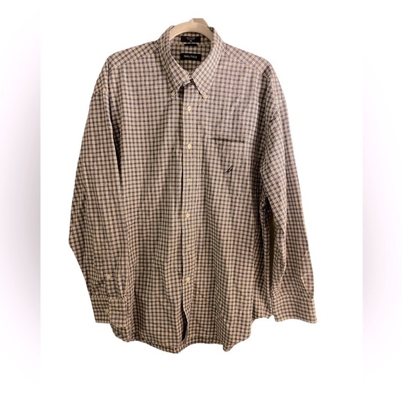 NAUTICA Men’s Button Down Shirt Size XL - Picture 1 of 5